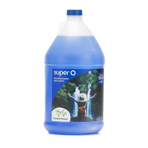 Desinfectante para Pisos Paraíso Fresco 1 Gal - Super Q