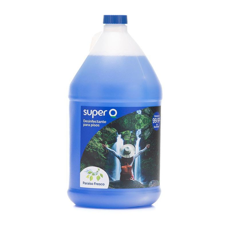 Desinfectante para Pisos Paraíso Fresco 1 Gal - Super Q