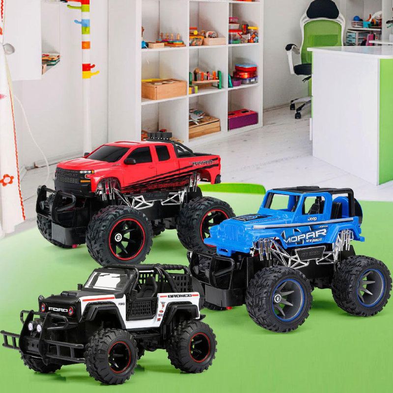Carro Control Remoto 1:24 Ford Raptor Silverado  - New Bright