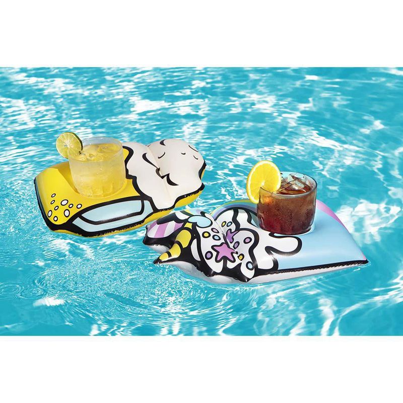 Porta Bebidas Flotante Para Piscinas Diseños Surtidos - Bestway