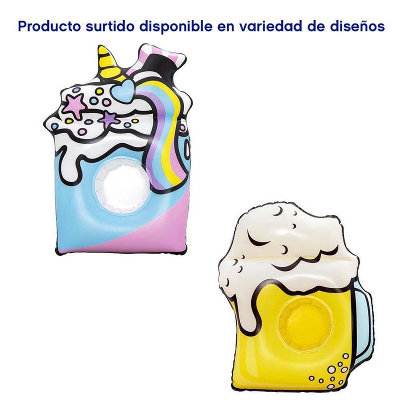 Porta Bebidas Flotante Para Piscinas Diseños Surtidos - Bestway
