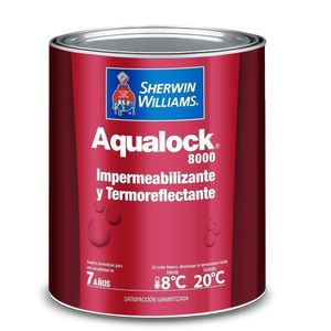 Aqualock Impermeabilizante 8000 1 Gal Rojo Teja