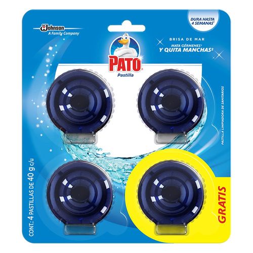 Pastilla Limpiadora de Sanitario 4 Pack