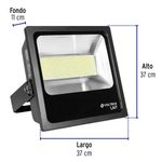 Reflector Delgado LED Luz De Día 200 W - Volteck