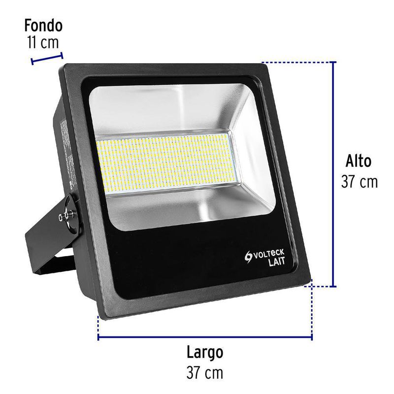 Reflector Delgado LED Luz De Día 200 W - Volteck