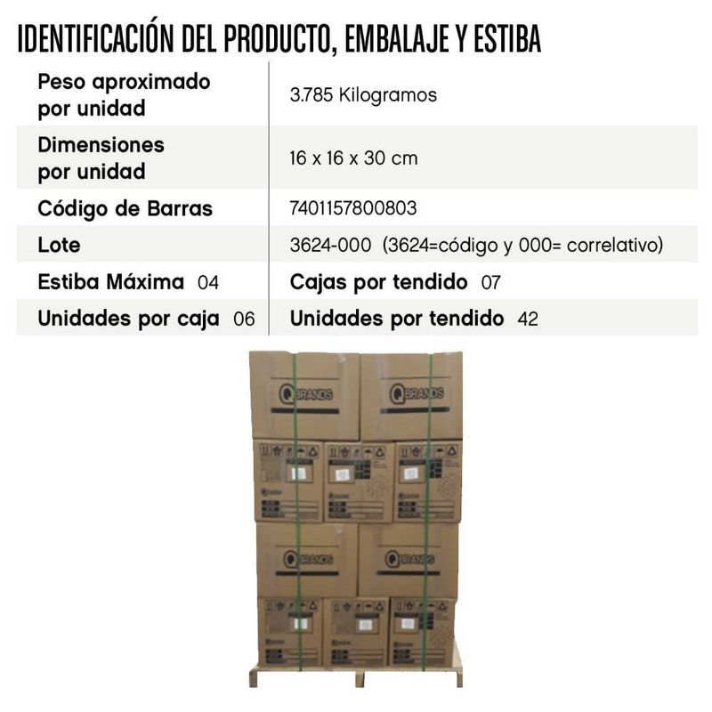 Desinfectante Navideño  Multiusos Manzana Canela 1 Gal - Super-Q