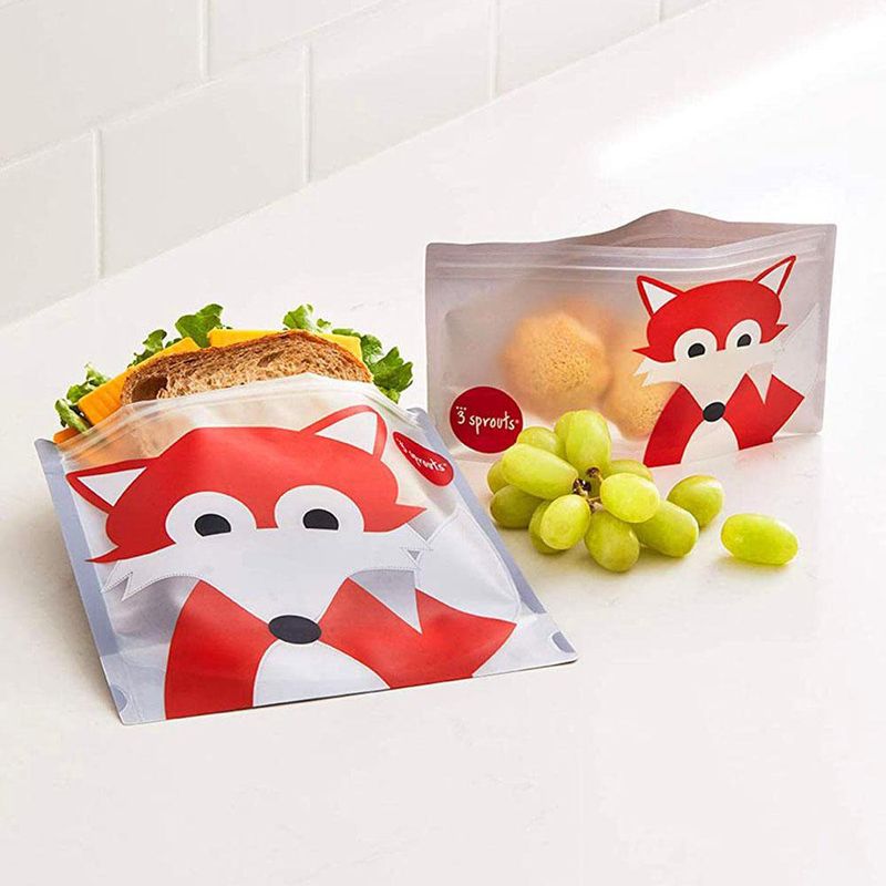 Sandwichera De Silicón Zorro - 3 Sprouts