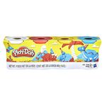 Set de Frascos con Plasticina 4 Pzas Colores Surtidos - Play Doh