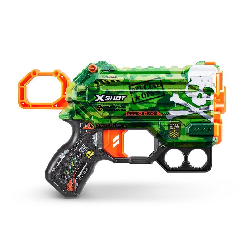 Set De Lanzadores X-Shot Skins 4 Pzas - Zuru
