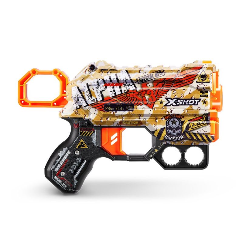 Set De Lanzadores X-Shot Skins 4 Pzas - Zuru