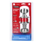 Cerradura Tipo Oval Para Dormitorio Cromo Mate - Hermex