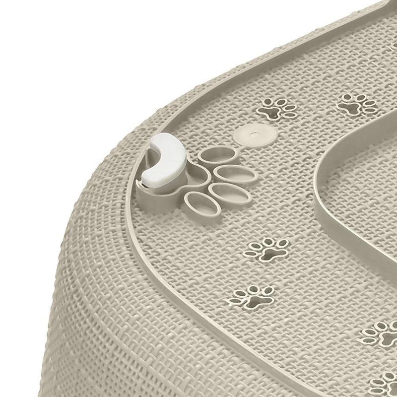 Cama Para Perro Con Colchón Taupé De 22 x 56 x 78 Cm - Rimax