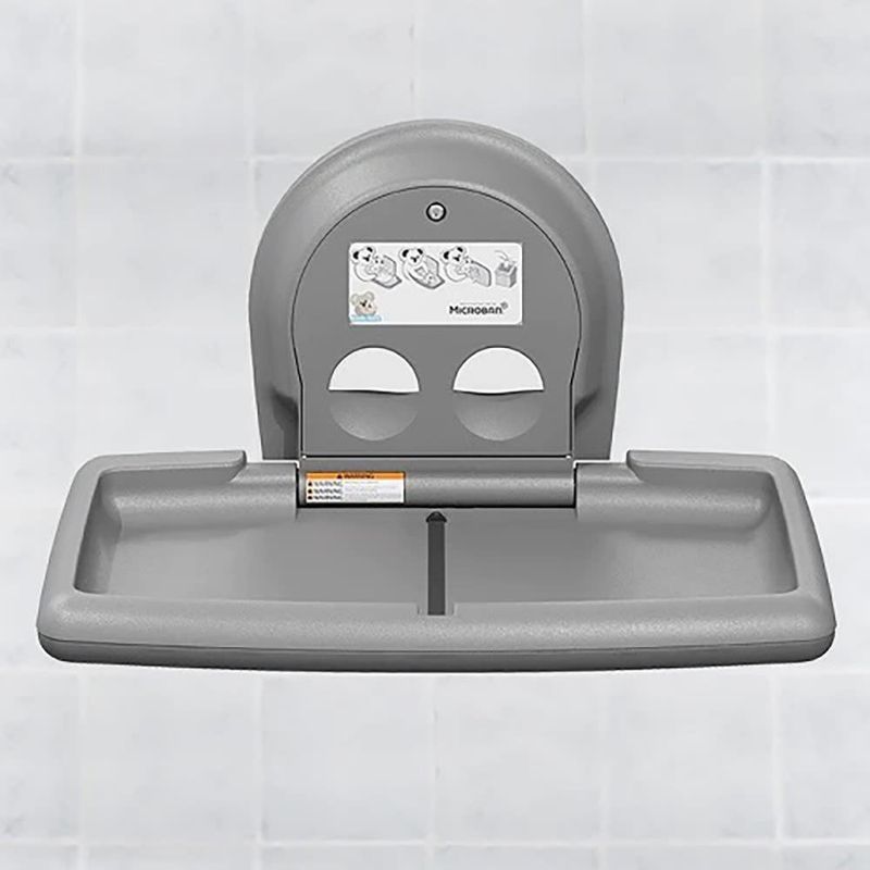 Cambiador Horizontal Para Bebé Plástico Gris - Koala Kare