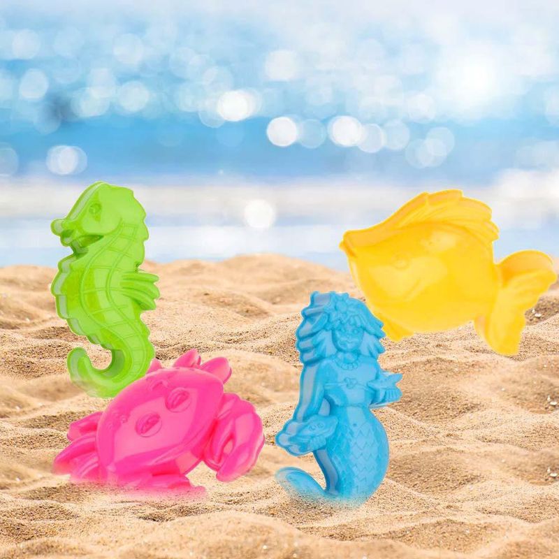 Set 2 Moldes Para Arena Peces V/Colores