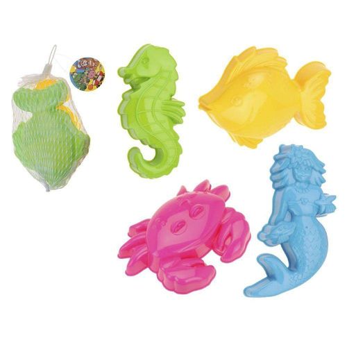 Set 2 Moldes Para Arena Peces V/Colores