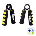 Par de Hand Grip Fila de Resistencia para Entrenamiento de Manos Color Plateado