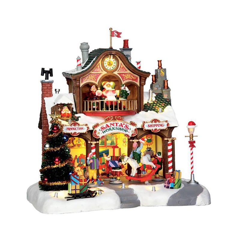 Figura Taller De Santa 4.5 V Para Villa Navideña - Lemax