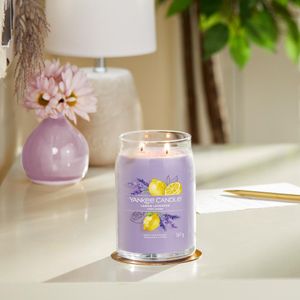 Vela en Frasco Grande Lemon Lavender