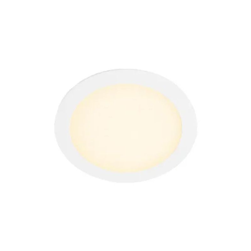 Lámpara Circular de Empotrar Blanca Cálida de 18 W - Tecnolite