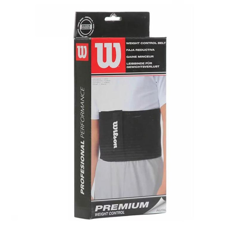 Faja Negra Reductora Neopreno De 25 Cm - Wilson