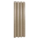 Cortina Color Café Diseño Corrugado