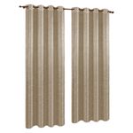 Cortina Color Café Diseño Corrugado