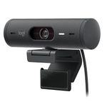 Cámara Web Full Hd Grafito Brio 500 De 1080 P - Logitech