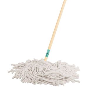 Trapeador Tipo Mechudo con Mango de Madera 450 Gr de 120 Cm