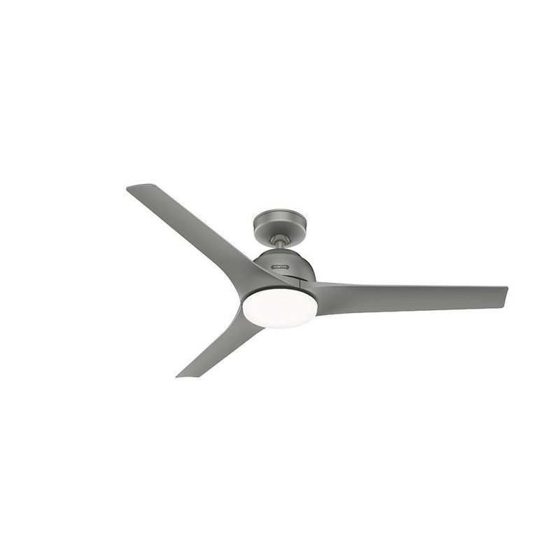 Ventilador Gallegos Plateado 52 Plg - Hunter Company