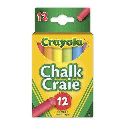 Yesos De Colores 12 Barras - Crayola