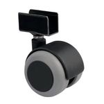 Rodo De Hule Para Mueble Con Base Giratorio Pin Liso - Tente