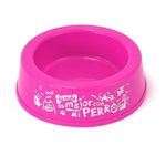 Plato Para Comida De Perro De 3 Tazas Rosado - Guateplast