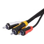 Cable Triple Plug Rca de 2 M - Ace Label