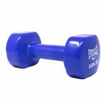 Mancuerna Recubierta con Vinyl Azul 12 Lb