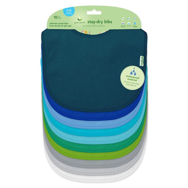 Set de Baberos Stay-Dry para Niño 10 Pzas