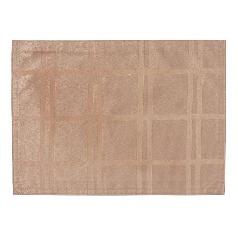 Individual con Relieve Taupe de 33X45 Cm - Viva