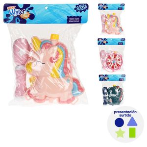 Mochila Lanza Agua Infantil con Pistola de Largo Alcance