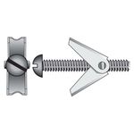 Tornillo Tipo Perno Mariposa 1/4 X 4 Plg Set 2 - Elco