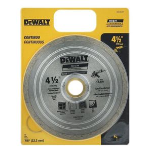 Disco Corte Ceramica 4.5 Plg Dewalt Cont - Dewalt