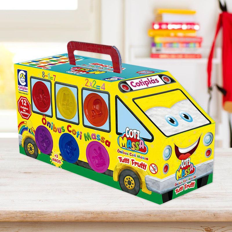 Set De Plasticinas Bus - Cotiplas