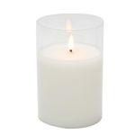 Vela Led Blanca 10x10x15 Cm - Viva