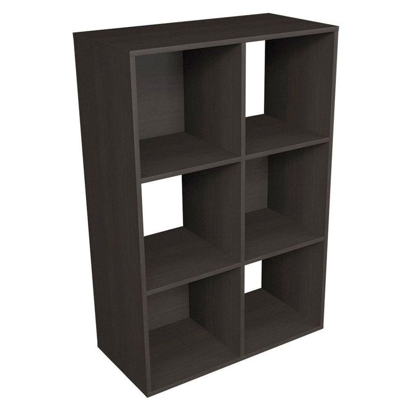 Organizador de 6 Cubos Nogal