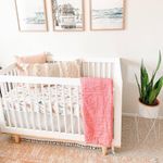 Sábana Cobertora Para Cuna Sirenas - Bebe Au Lait