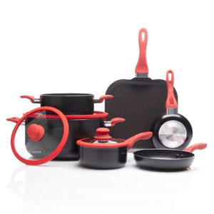 Batería de Cocina de 9 Pzas Mármol - Picca