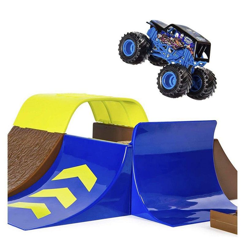Monster Jam Set De Trucos Básico Escala 1:64 Surtido