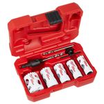 Set Brocas Multiuso De Sierra 9 Pzas - Milwaukee Electric