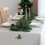 Centro de Mesa Navideño con Piñas Naturales 81 cm