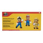 Set De 3 Figuras De Mario Odyssey - Super Mari0