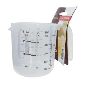 Taza Medidora Blanca 0.5 L