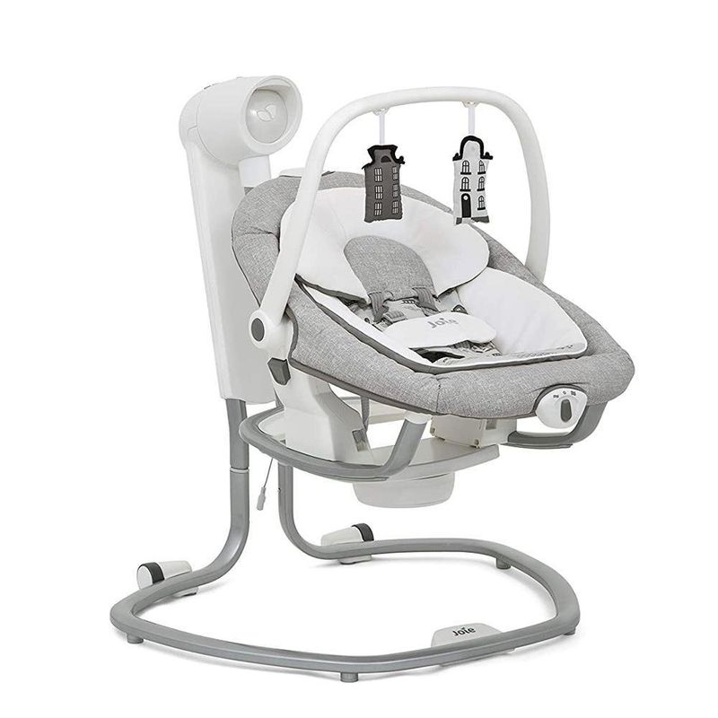Silla Mecedora 2 En 1 Portrait Gris - Joie